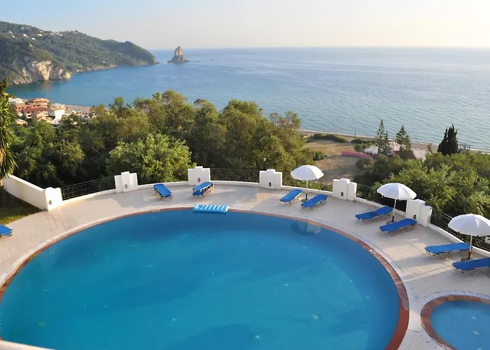 Maria With Pool - Agios Gordios Διαμέρισμα *