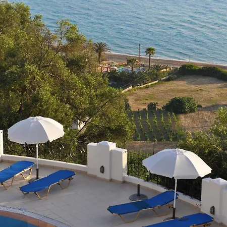 Maria With Pool - Agios Gordios Apartment *